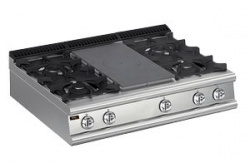 Купить плита газовая apach chef line lrstg129r4 со сплошной поверхностью 900 серии – цена от завода, доставка до двери | RuOborudovanie.ru