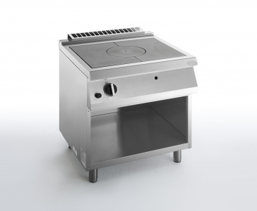 Плита со сплошной поверхностью газовая 700 серии Apach Chef Line Slrstg87Cs