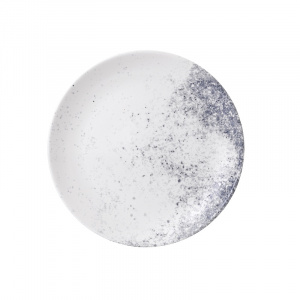 Тарелка мелкая 26СМ, без борта, цвет Haze Blue Vellum, Studio Prints Hzblev101