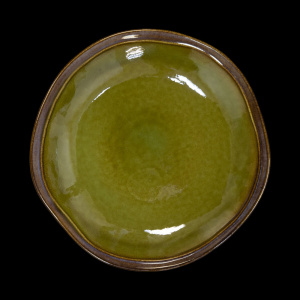 Тарелка мелкая Corone Verde 275 мм синий+зеленый