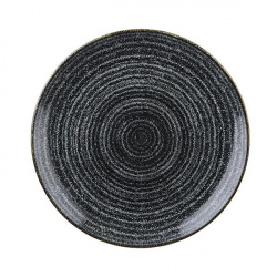 Купить тарелка мелкая 16,5см, без борта, цвет charcoal black, studio prints spcbevp61 – цена от завода, доставка до двери | RuOborudovanie.ru