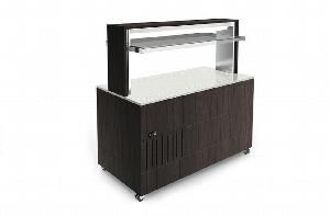 Стол шведский тепловой Enofrigo Doge Isola 1400 Qpc венге A1Dogeiqpc14/W