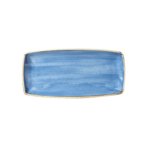 Блюдо сервировочное 29,5Х15СМ, без борта, Stonecast, цвет Cornflower Blue Scfsop111