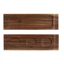 Купить блюдо деревянное 40х11,5см, двухстороннее, buffet wood zcawdbh21 – цена от завода, доставка до двери | RuOborudovanie.ru