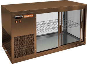 Витрина тепловая Hicold Vrl 900 L Bronze