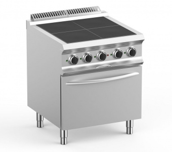 Плита электрическая 4 конфорочная 700 серии Apach Chef Line Glrle77Fep