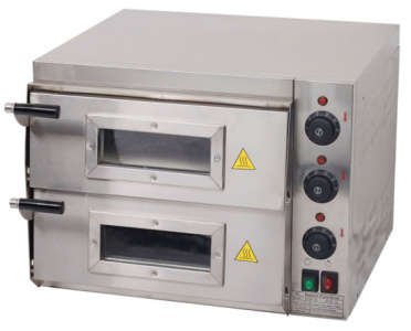 Печь подовая Kocateq EPC02S электрическая 2-камерная с подом 41*41 см