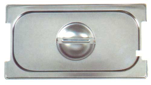 Крышка GN1/3 с вырезом из нержавеющей стали для гастроемкости Paderno 1453700