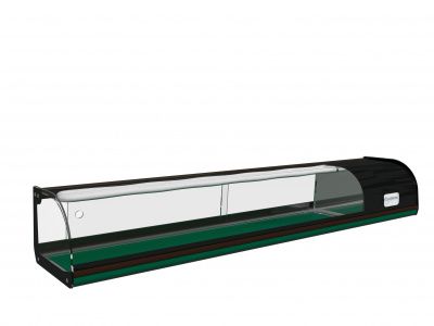 Витрина холодильная демонстрационная A37 Sm 1,5-1 Sushi (ВХСв-1,5 суши-кейс)