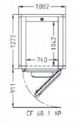 Купить камера расстоечная pavailler cf 68 1 ap 60x80 1дверь/2тележки – цена от завода, доставка до двери | RuOborudovanie.ru