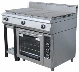 Плита со сплошной поверхностью Grill Master с духовкой ф6жтлспдг