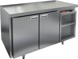 Купить стол холодильный hicold gn 11/tn o (-2+10),островн., 2 двери, 1390х700х850мм – цена от завода, доставка до двери | RuOborudovanie.ru