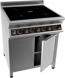 Плита индукционная Кобор I72S2 на закрытом стенде с 2 зон.нагр. (2*3,5 кВт)