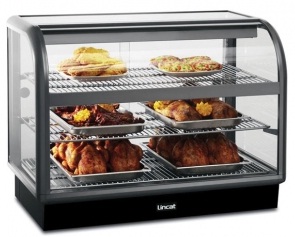 Витрина тепловая Lincat C6H 100S настольная для самообслуживания, 3 полки, подсветка