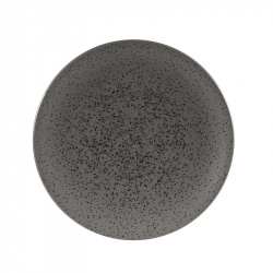 Купить тарелка мелкая 27см, без борта, menu shades, цвет caldera flint grey zccgmc271 – цена от завода, доставка до двери | RuOborudovanie.ru
