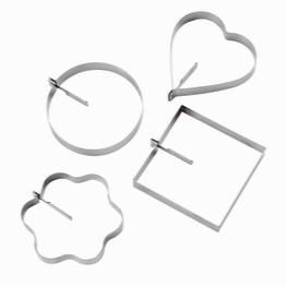 Набор форм 4ШТ. Металлические 10СМ Paderno 42651-10