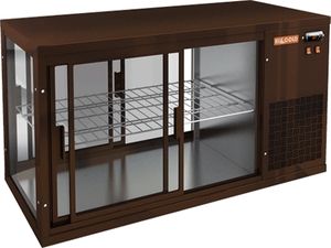 Витрина тепловая Hicold Vrl T 1300 R Brown