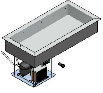 Прилавок холод. enofrigo base rf 1400 встраиваемый