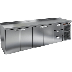 Стол с охлаждающим шкафом Hicold Gn 11113 Br2 Tn