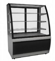 Купить витрина холодильная кондитерская k70 vv 1,3-1 standard 9006-9005 (вхсв-1,3д carboma люкс) техно – цена от завода, доставка до двери | RuOborudovanie.ru
