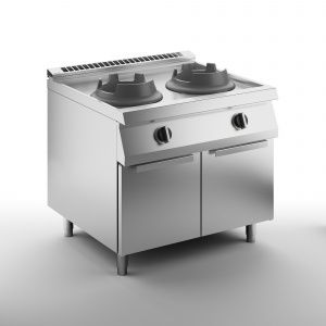 Плита вок газовая Apach Slrwg107Pcs 700 серии 