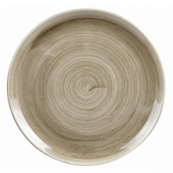 Купить тарелка мелкая d32,4см, без борта, stonecast patina, цвет antique taupe paatev121 – цена от завода, доставка до двери | RuOborudovanie.ru