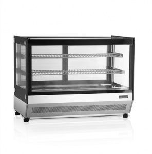 Витрина кондитерская Tefcold Lct900F/Black холодильная настольная