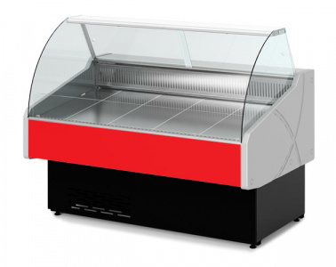 Витрина универсальная Гольфстрим Двина slim CS 120 ВСн