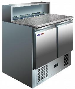 Стол холодильный Cooleq PS900 гранит для пиццы на 257л (+2...+8) 2дв.