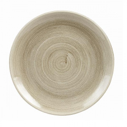 Тарелка мелкая 26СМ, без борта, Stonecast Patina, цвет Antique Taupe Paatev101 – купить в RuOborudovanie.ru с доставкой до двери Купить тарелка мелкая 26см, без борта, stonecast patina, цвет antique taupe paatev101 – цена от завода, доставка до двери | RuOborudovanie.ru