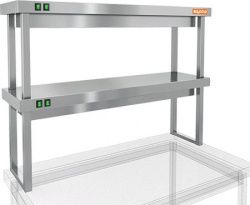 Купить полка тепловая hicold tp2-9/3 двухъярусная настольная (900х300х800мм) – цена от завода, доставка до двери | RuOborudovanie.ru