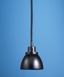 Лампа тепловая подвесная черного цвета Scholl 23001/B (B0039)