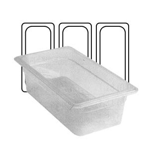 Гастроемкость из полипропилена GN1/4*15 см Paderno 1470815