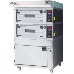Купить печь для пиццы apach e2l2pzp dpbi-t подовая с расстойкой – цена от завода, доставка до двери | RuOborudovanie.ru