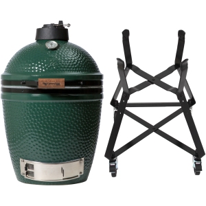 Комплект оборудования Big Green Egg: гриль M+подставка мобильная Big Green Egg AMHD1+EK-Medium+NEST 