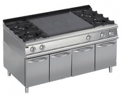 Купить плита газовая apach chef line lrstg169r4cs со сплошной поверхностью 900 серии – цена от завода, доставка до двери | RuOborudovanie.ru