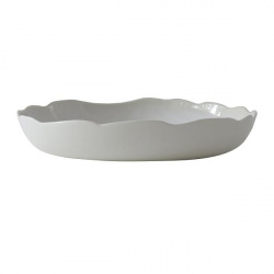 Купить блюдо круглое глубокое 27,5см, керамика, цвет perle, plume 961759 – цена от завода, доставка до двери | RuOborudovanie.ru