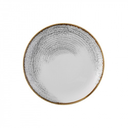 Тарелка мелкая 28,8СМ, без борта, цвет Jasper Grey, Studio Prints Homespun Accents Hajgev111