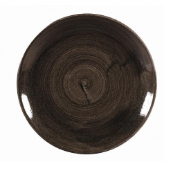 Купить тарелка мелкая 21,7см, без борта, stonecast patina, цвет iron black paibevp81 – цена от завода, доставка до двери | RuOborudovanie.ru