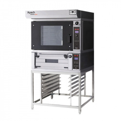 Купить печь конвекционная apach k5ts dp+e218pa с подом на подставке с направляющими электр. – цена от завода, доставка до двери | RuOborudovanie.ru
