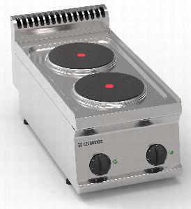 Плита 2 конфорочная 700 серии Tecnoinox Pcr35E7 616004