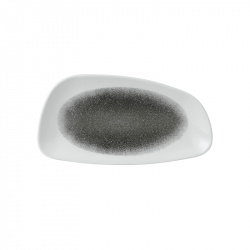 Купить блюдо сервировочное chefs geo 30х15,5см, без борта, цвет raku quartz black, studio prints rkbqge301 – цена от завода, доставка до двери | RuOborudovanie.ru