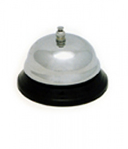 Звонок D8,5см H6см, нерж.сталь 71400Aps