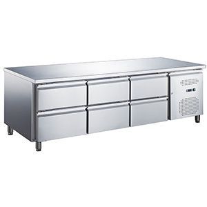 Стол с охлаждающим шкафом Hurakan HKN-Gn3Tn-222