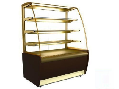 Витрина холодильная кондитерская K70 Vm 0,9-2 Standard 0102-0109 (ВХСВ-0,9Д Carboma открытая)
