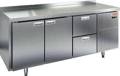 Стол охлаждаемый Hicold GN 222/TN (-2+10), 3секц.,6 ящиков, 1835х700х850