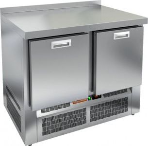 Стол морозильный Hicold SNE 11/BT Box на 210л (-10-18), 2 выд.секц, ниж.агрегат