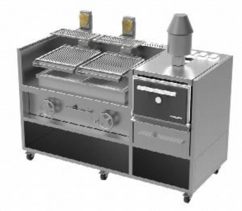 Гриль комбо Josper Cvj050-2-Hjx-25