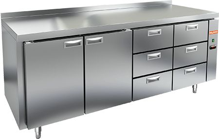 Стол с охлаждающим шкафом Hicold Gn 1133/Tn P без агрегата