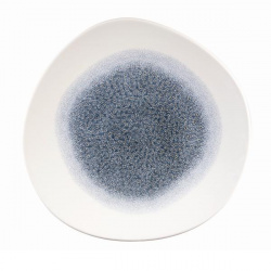 Купить тарелка мелкая "волна" 26,4см, без борта, цвет raku topaz blue, studio prints rktbog101 – цена от завода, доставка до двери | RuOborudovanie.ru